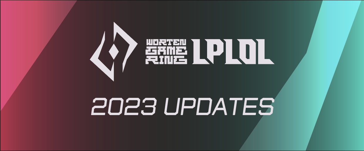 League of Legends 2023 - Mudanças no ano competitivo 