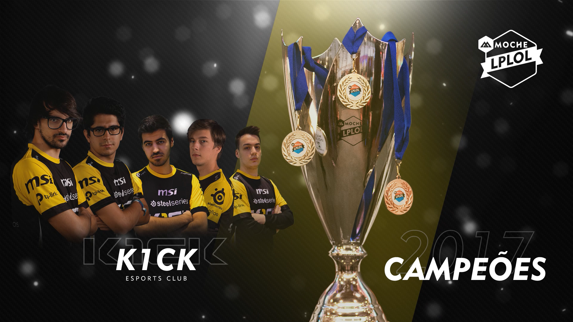 K1ck Esports Club renovam o título de campeão pela 3ª vez